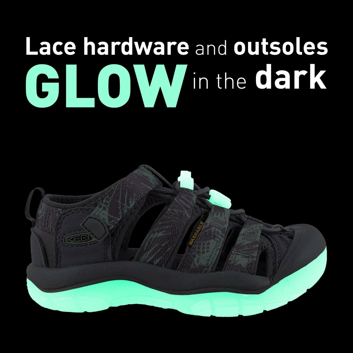 Keen Kids Newport Sport Sandals (US 11/ EU 29) - In the Dark