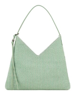 FREDsBRUDER City - Beach - Repeat Triangle Hobo Bag Schultertasche Tasche Sage
