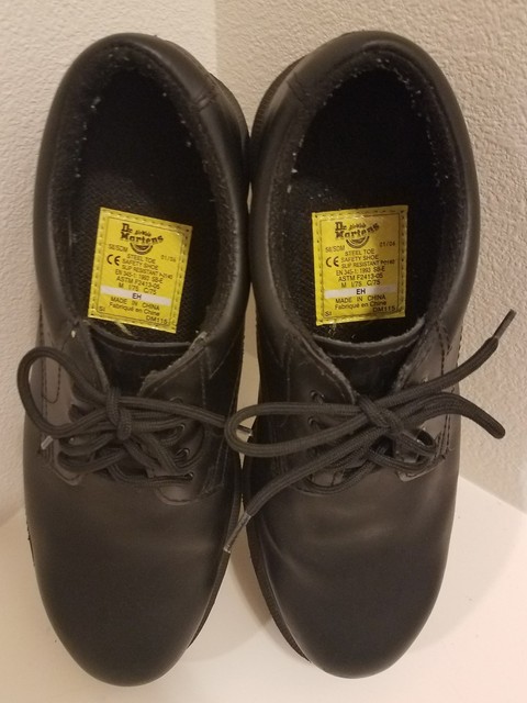 dr martens black shoes mens