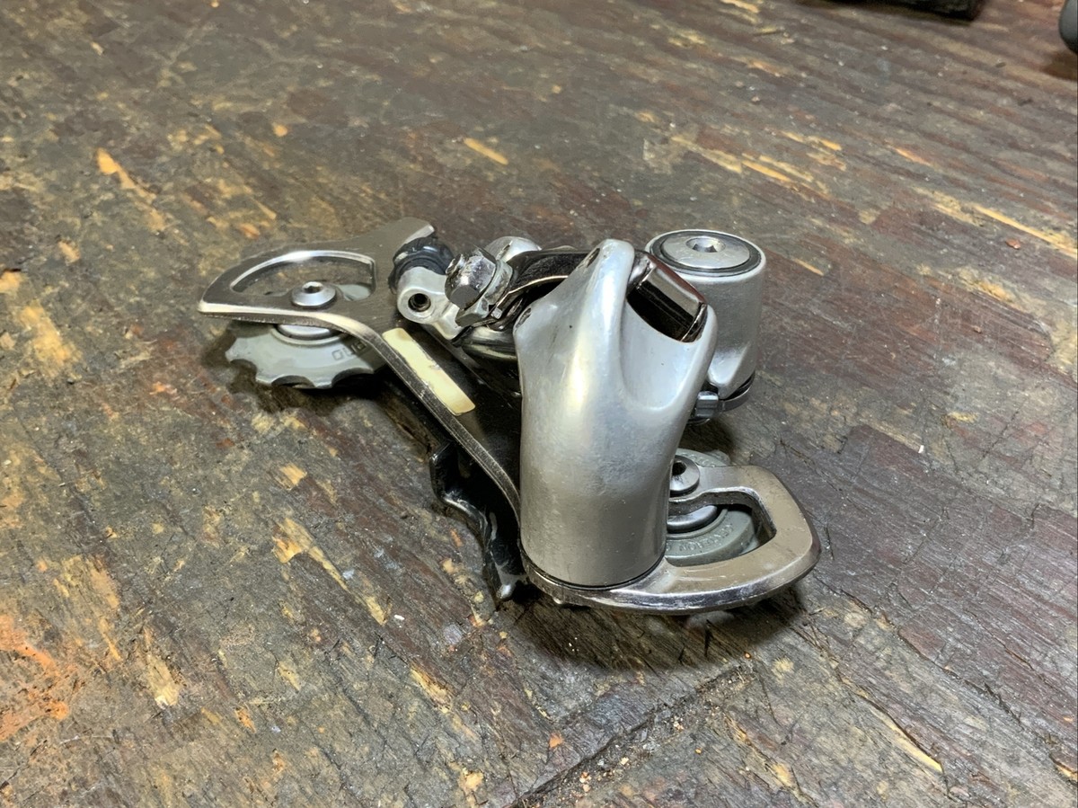 Dérailleur Arrière Shimano STX 7 Vitesses RD-MC32 - VTT Rétro - Occasion