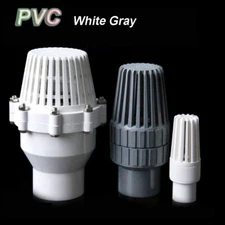 Check Valve PVC Bottom Valve One-way Check Valve Suction Pump Water Inlet Pipe