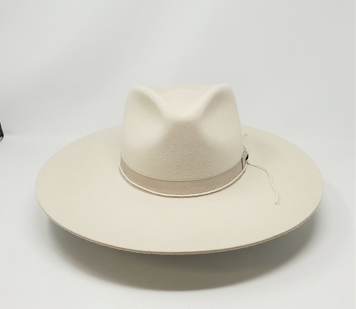 帽子 S M STETSON JW MARSHALL FLAT BRIM WESTERN HAT | eBay