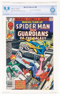 Marvel Team-Up #86 CGC 9.8 1979 NEWSSTAND Spider-Man and Guardians of the Galaxy