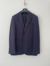 M&S Autograph Navy Suit Jacket Size Large 40in Regular Length Amazing Condition
