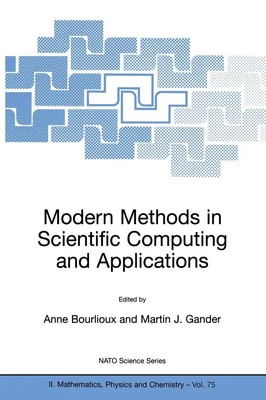 Anne Bourlioux (u. a.) | Modern Methods in Scientific Computing and Applications