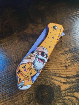 7.75'' Master Roshi Pocket Knife Dragonballz