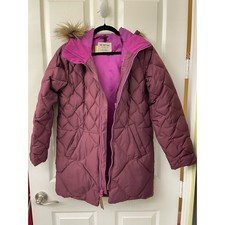 Burton large dry ride removable faux fur hood jacket coat snow skiing