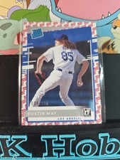 Dustin May 2020 Donruss Rated Rookie /100 #47 Dodgers 94/100