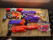 Nerf Fortnite Lot Of 5 With Glasses