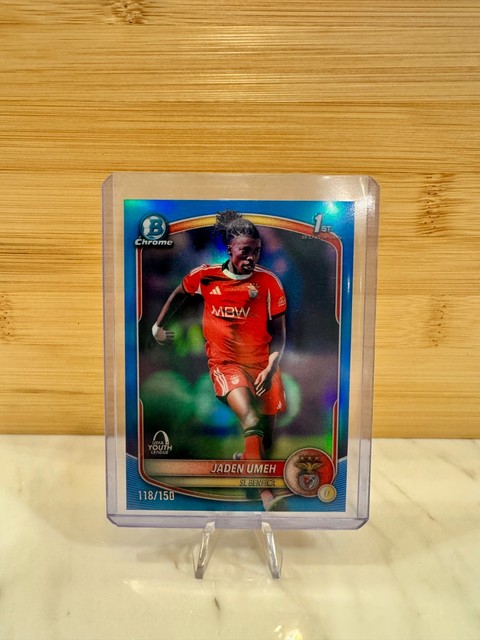 2025-26 Topps Cromo UCC #BU-JU Jaden Umeh Bowman UEFA Juventud  #/150