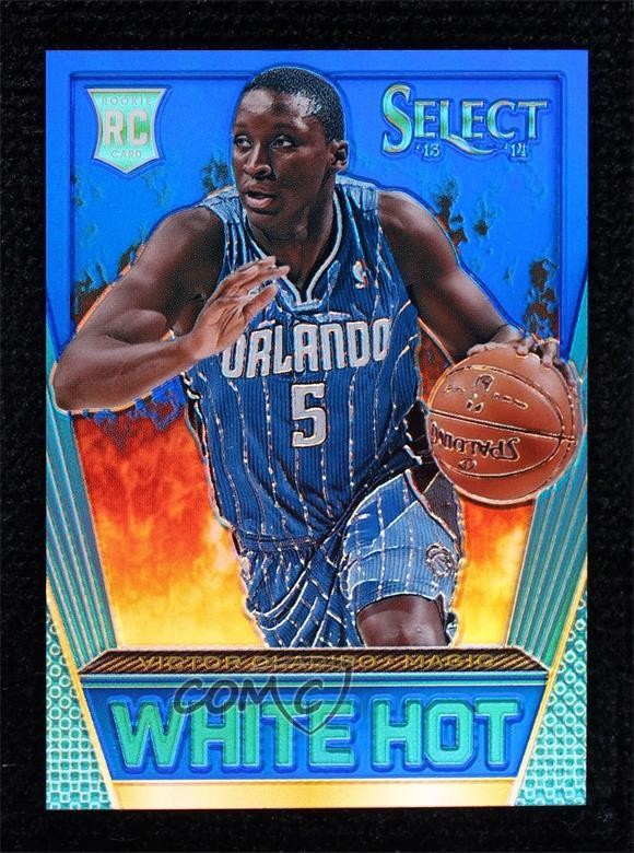 2013-14 Panini Select White Hot Blue Prizm 9/49 Victor Oladipo #10 s6i