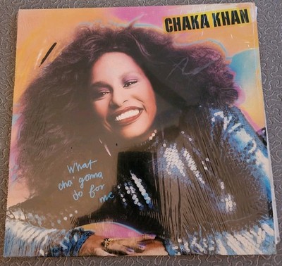 CHAKA KHAN 1981 Original PressingLpOf''WHAT CHA' GONNA DO FOR ME''  Its A VG++