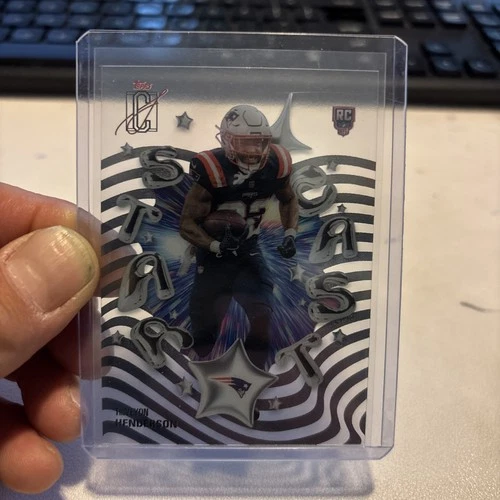 2025 Topps Signature TreVeyon Henderson Base (RAW)