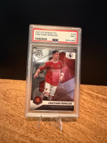 2021-22 Panini Mosaic Premier League - Cristiano Ronaldo #142 PSA9