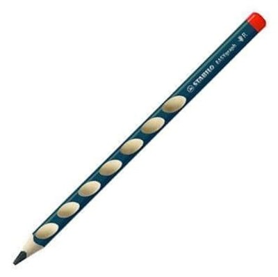 STABILO EASYgraph Einzelstift rechts Härtegrad HB - ergonomischer Bleistift