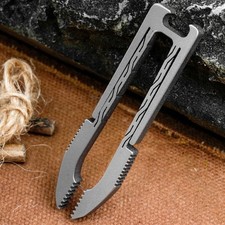 Metal Precisions Tweezers For Men Grooming Outdoor Camping Hiking Travel