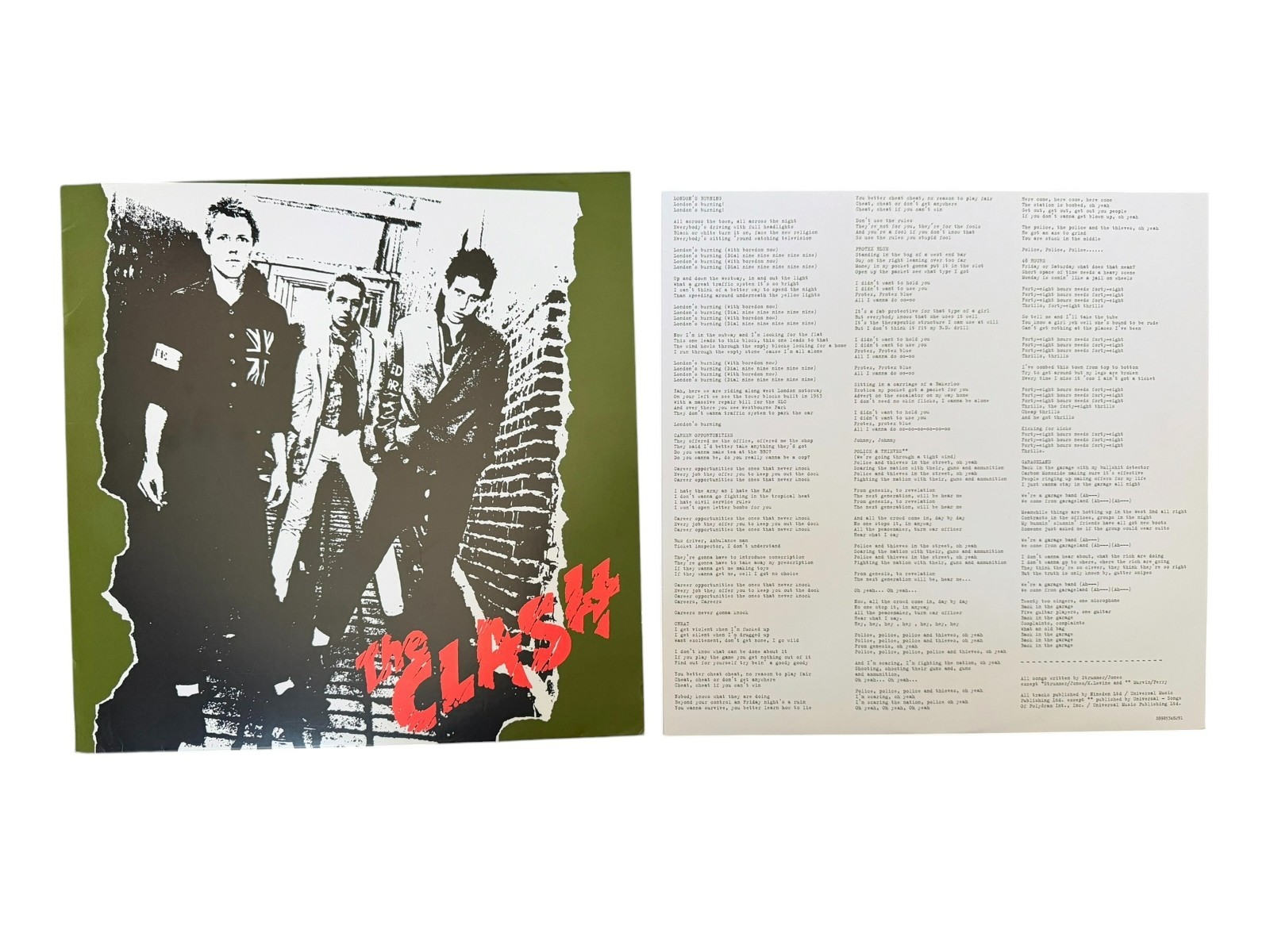 THE CLASH First LP Reissue VINYL ALBUM PUNK JOE STRUMMER