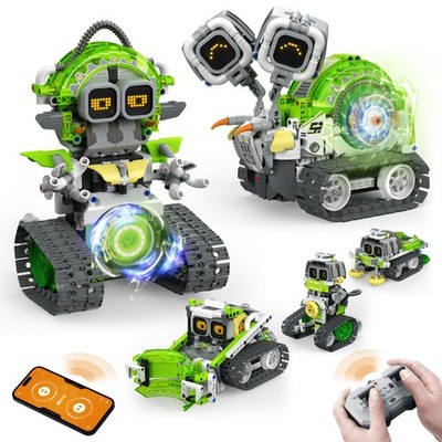 STEM Robot Toy Building Set 478Pcs Educational Coding Blocks Opmind 6-8 10-12