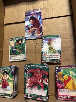 290+ Dragon Ball Super Cards UNSEARCHED Bulk Lot C/UC Possibly Rares