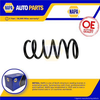 Coil Spring fits FORD MONDEO Mk4 2.3 Rear 07 to 15 SEBA Suspension NAPA 1509952
