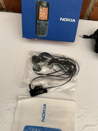 Nokia 100 O2 Network Grey GSM Simple Mobile Phone Handset new condition - 第 4/10 張圖片