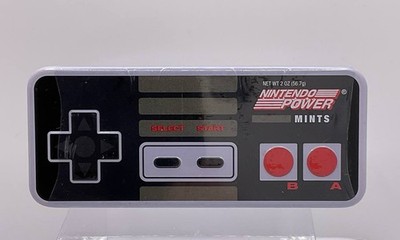 Nintendo Power Mints NES Controller Shaped Tin Peppermint Candy 2oz Boston Ameri