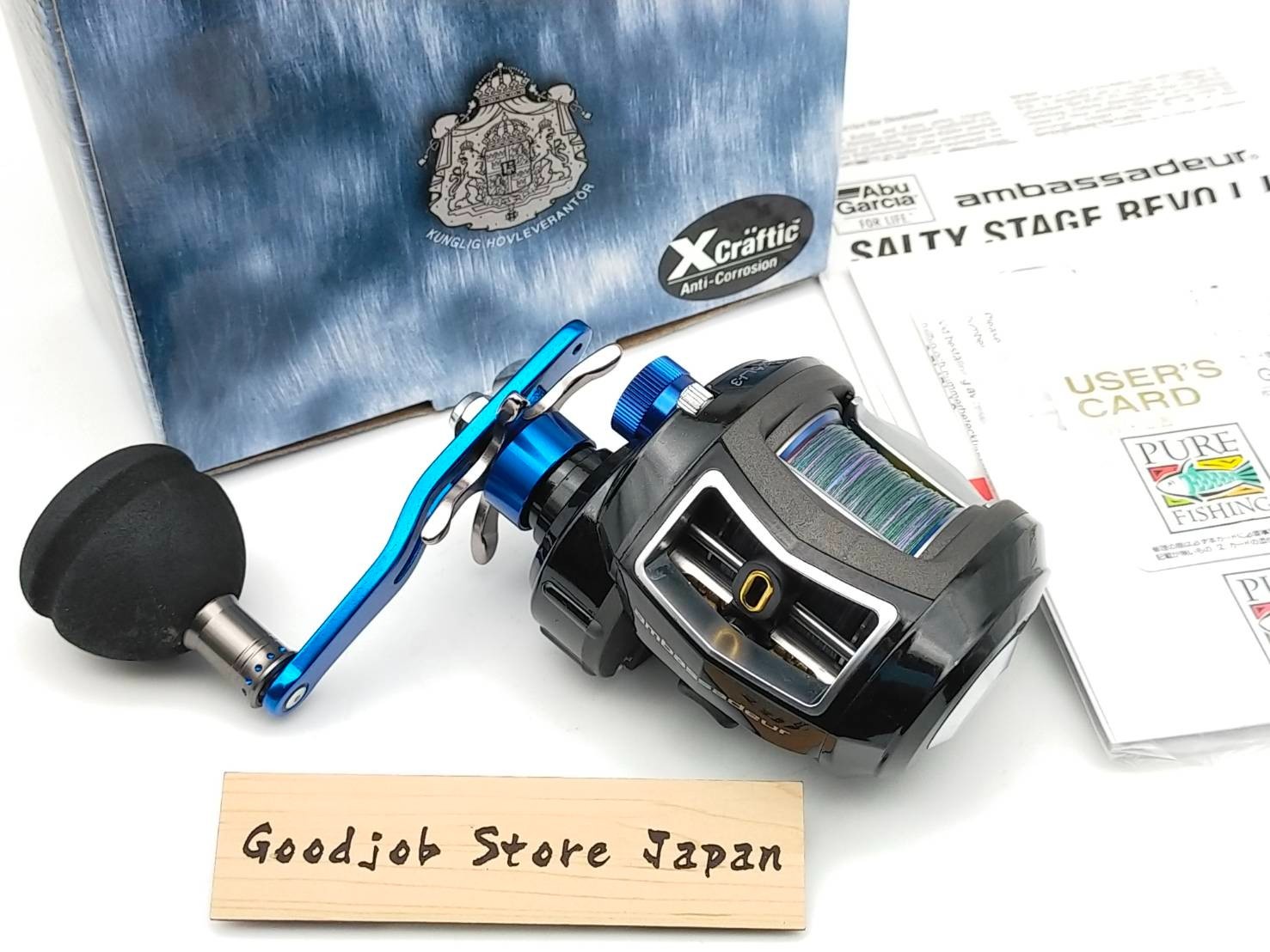 Abu Garcia SALTY STAGE Revo Lj-3 Right 7.1:1 Handed Baitcasting Reel Japan JDM