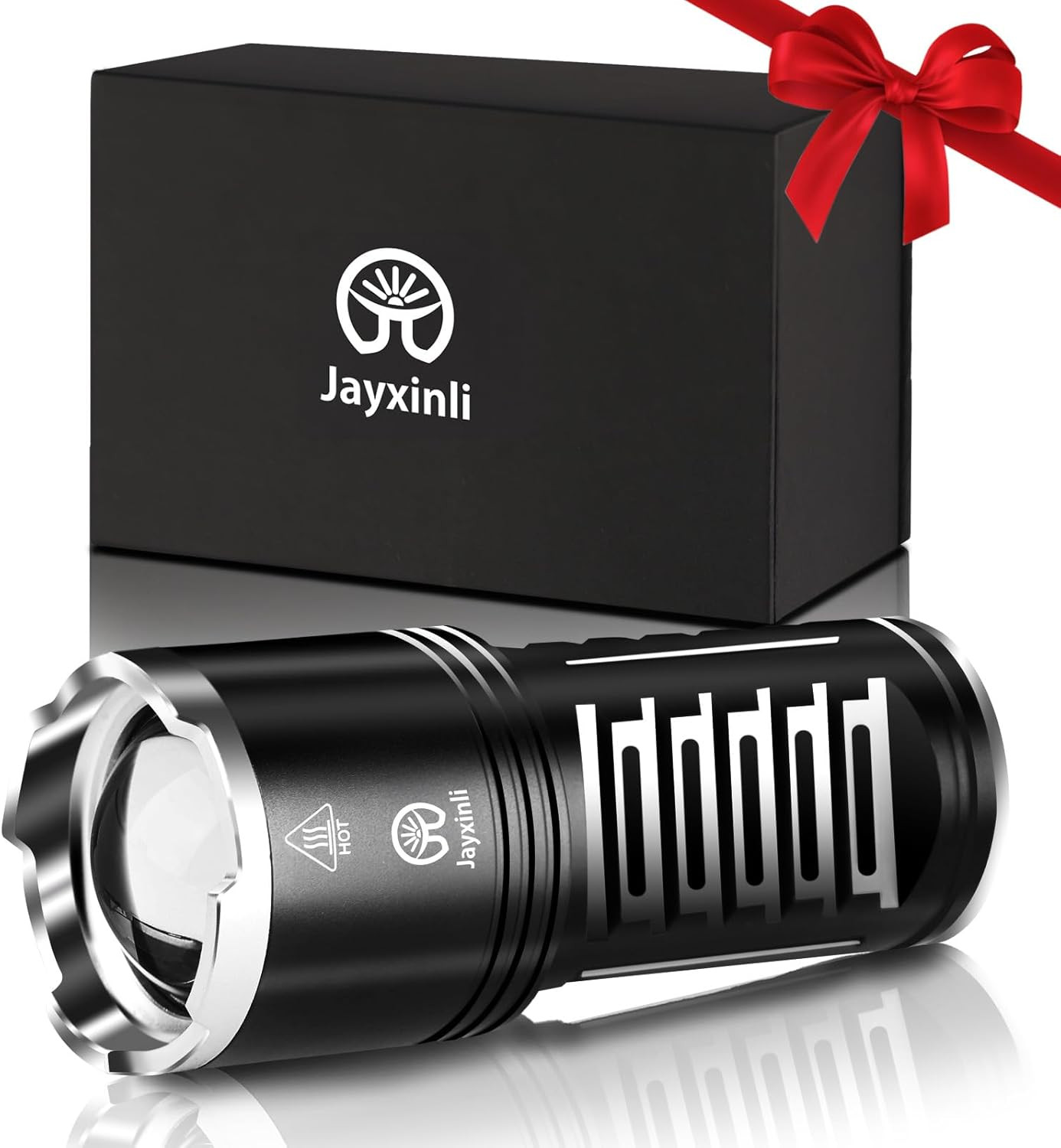 Torches LED Super Bright 500000 Lumen Rechargeable, Powerful Torch 3 Light Modes