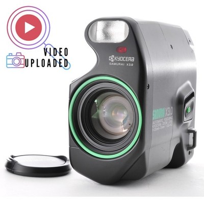 Near Mint] Kyocera Samurai x3.0 Green 35mm Half Frame Film Camera