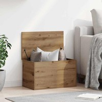 Aufbewahrungsbox Mit Deckel Artisan Eiche 60X35X35 Cm Ingenieurholz