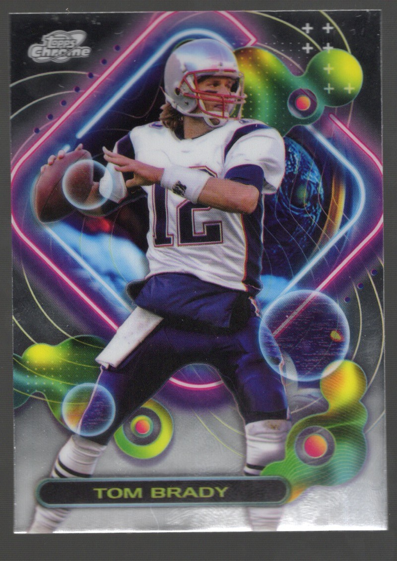 Tom Brady 2023 Topps Composite Cosmic Chrome White Hole Refractor Patriots # 281