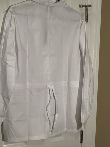 New White Women’s XL Lab Jacket Medical For Nurse Hospital/Drs Office byMedgear - Picture 15 of 15