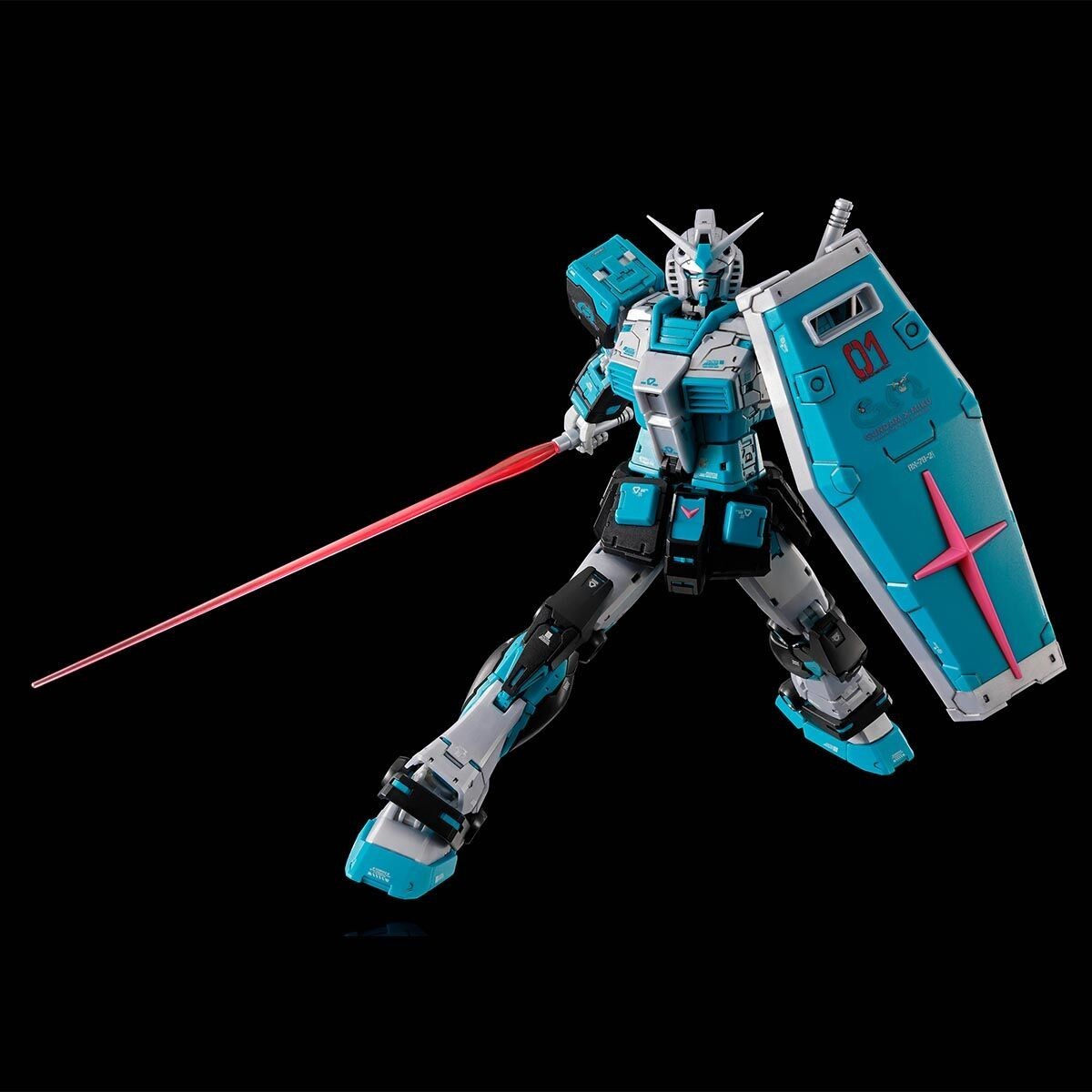 RG 1/144 RX-78-2 Gundam Ver.2.0, MS-06S Zaku II [Hatsune Miku Ver