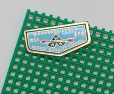OA  ORDER OF THE ARROW BOY SCOUT HAT PIN WEHADKEE LODGE 273