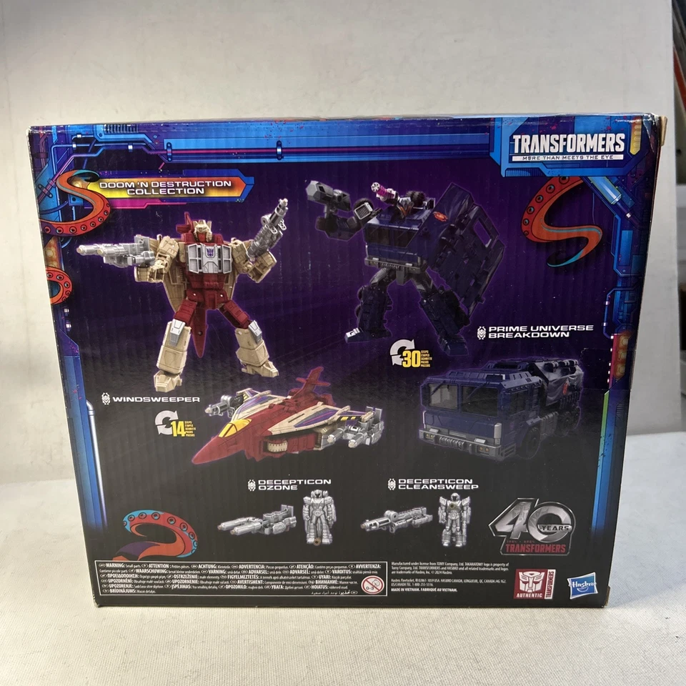 NEW Transformers Legacy United Doom 'N Destruction Collection Figures SEALED - Image 3 of 3