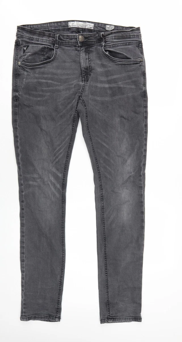 Jeans Slim Fit Uomo Duck And Cover Zeigler - Cotone Elastico, Vestibilità Regolare, Lavabile 30°
