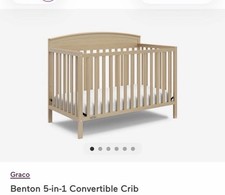 Graco Benton 5 In 1 Convertible Crib- Driftwood 04530-216-TS