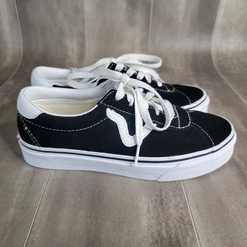 SCARPE DA SKATE SNEAKERS UOMO 4.5 J CREW X VANS SPORT SCAMOSCIATE NERE