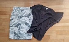 Set Yaya Rock Und Bluse Shirt Komplett Look Gr. 36
