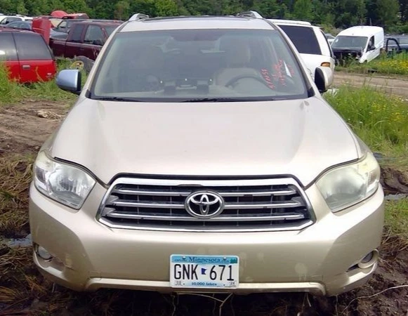 Subchasis delantero Toyota Highlander 2001-2009 travesaño motor base fabricante original Foto 4 de 4