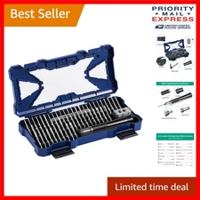Portable Magnetic Screwdriver Set: 55 Durable Bits for Small Electronics Repair