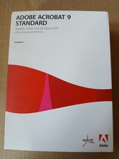 Adobe Acrobat 9 Standard for Windows XP 2008 Complete w/ Serial Number