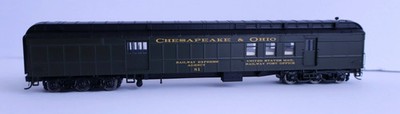 Walthers HO 920-17413 - Proto - 70' Heavyweight RPO Baggage Car ''Chesapeake &