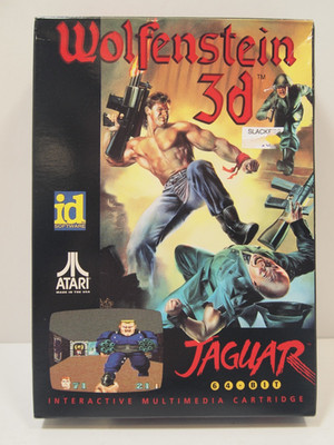 Wolfenstein 3D (Atari Jaguar) Authentic BOX ONLY