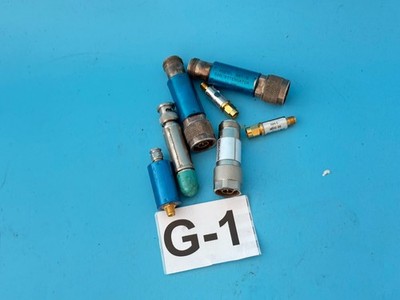Lot of 7 Mini-Circuits RF Attenuators & Filters (SLP-600, NAT-5, UNAT-6, CAT-10,