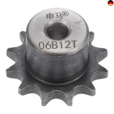 sourcing map 12 Zähne Kettenrad Typ B Einzelstrang 3/8" Teilung 8mm Bohrung A3