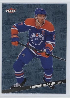 2025-26 UD FLEER ULTRA MEDALLIONS PARALLEL PLATINUM CONNOR McDAVID /100 OILERS