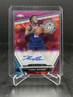 2023-24 Topps Chrome Sapphire Kobe Brown RC Autograph Auto Red 4/5 #CRA-KB