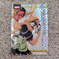 Topps 2026 Topps Chrome Marvel Hallows' Eve #122 X-Fractor Parallel Card