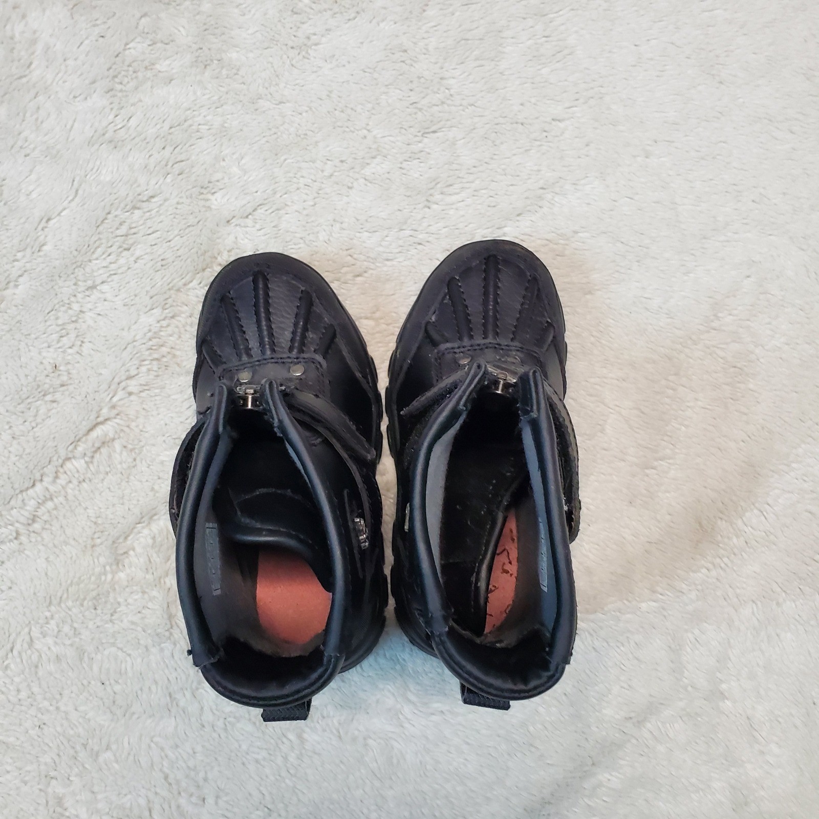 Polo Ralph Lauren Black Moto Conquered Casual Everyday Combat Boot Girl Boy 10 thumbnail 6